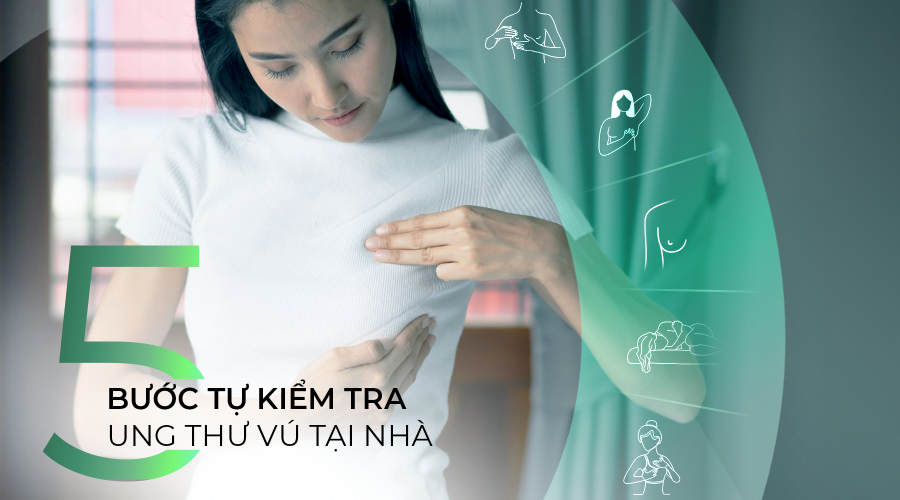 5 bước tự kiểm tra vú tại nhà 5 bước tự kiểm tra vú tại nhà